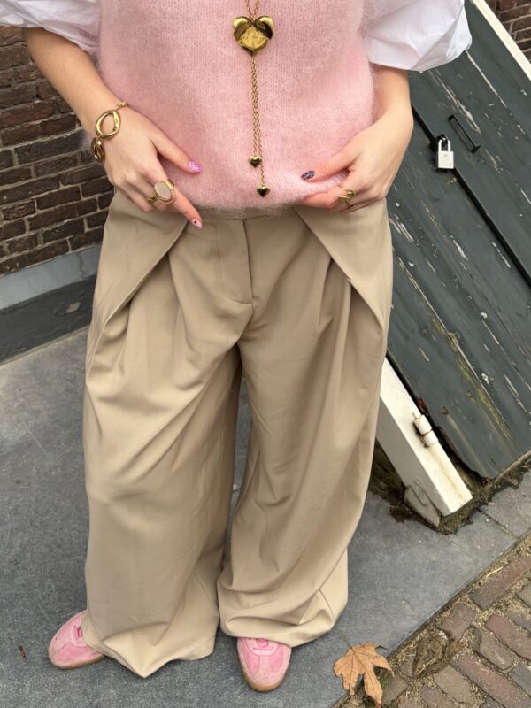 Silje Pantalon Crème